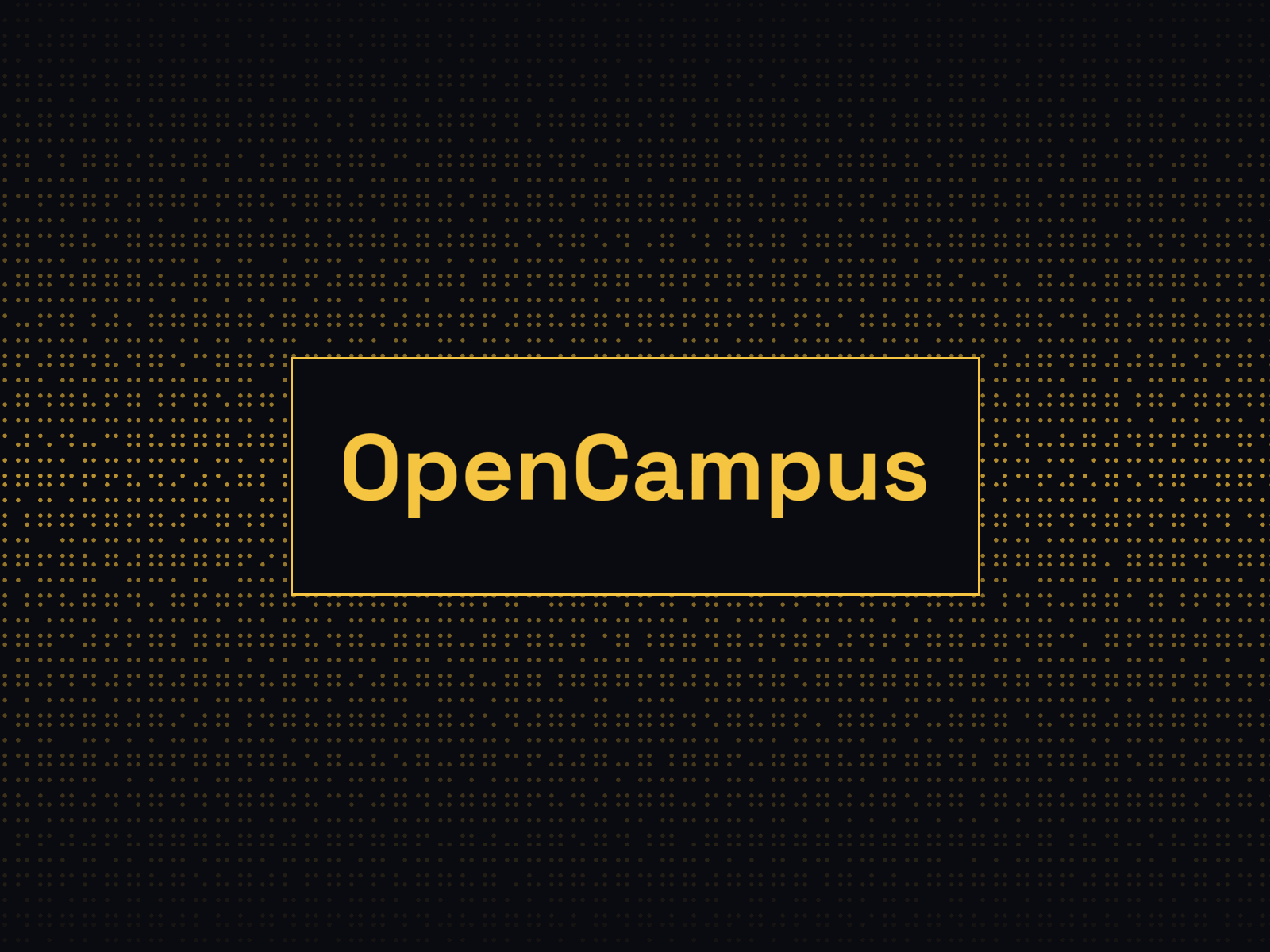 One ecosystem for the student experience
